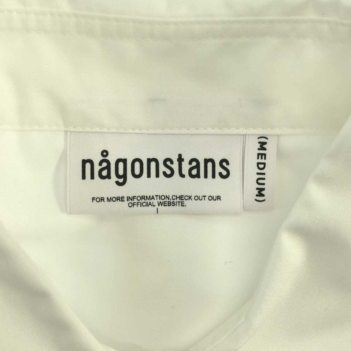 nagonstans / 나곤 스탠스 | 2024SS | mix-hem shirt 브로드 믹스 헴 셔츠 | M | 여성