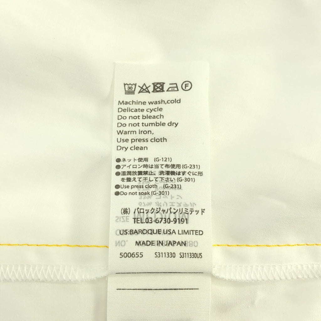 nagonstans | 2024春夏 | 混色下擺襯衫，府綢 | M碼 | 女款