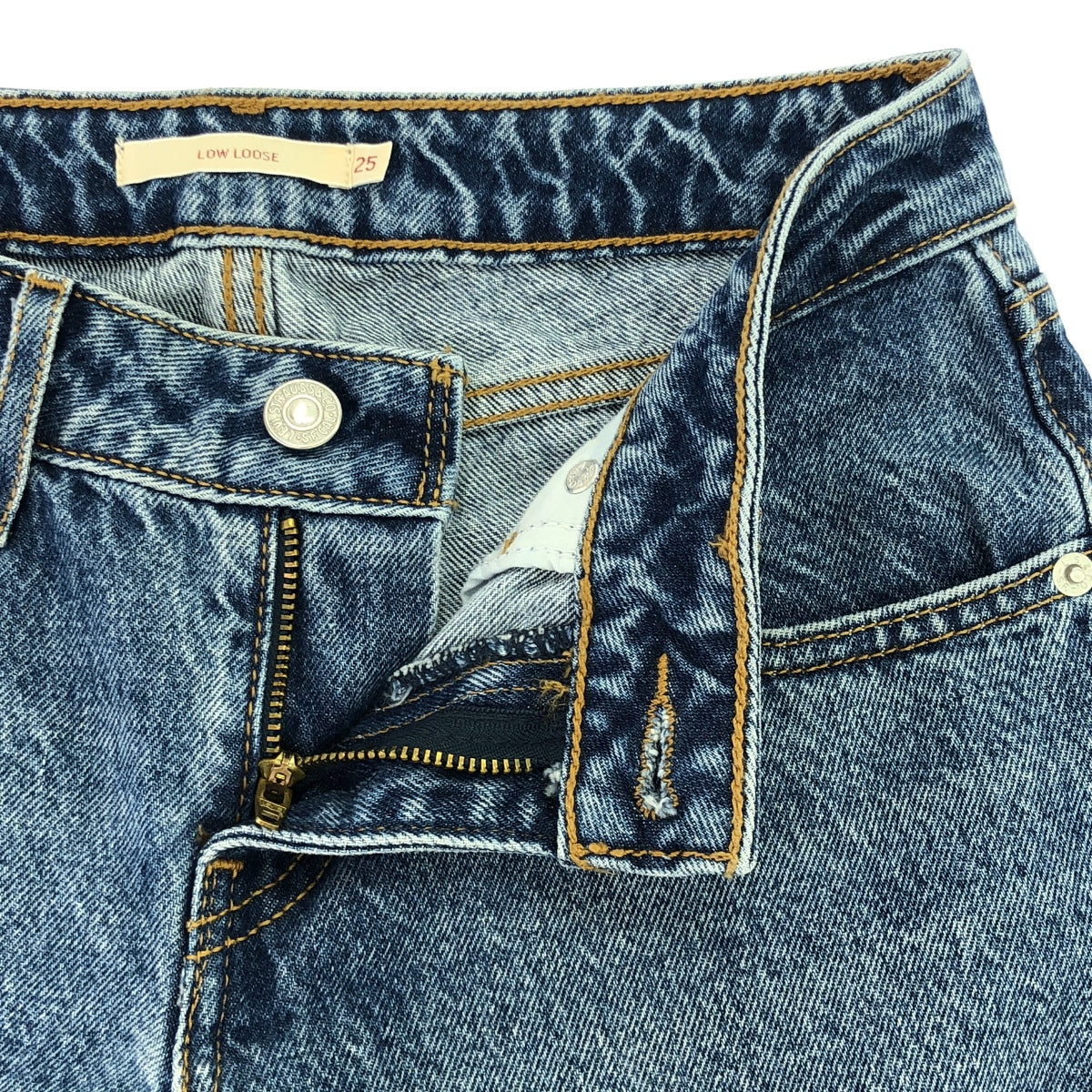 Levi's / リーバイス | LOW LOOSE デニム パンツ | 25 | インディゴ | レディース