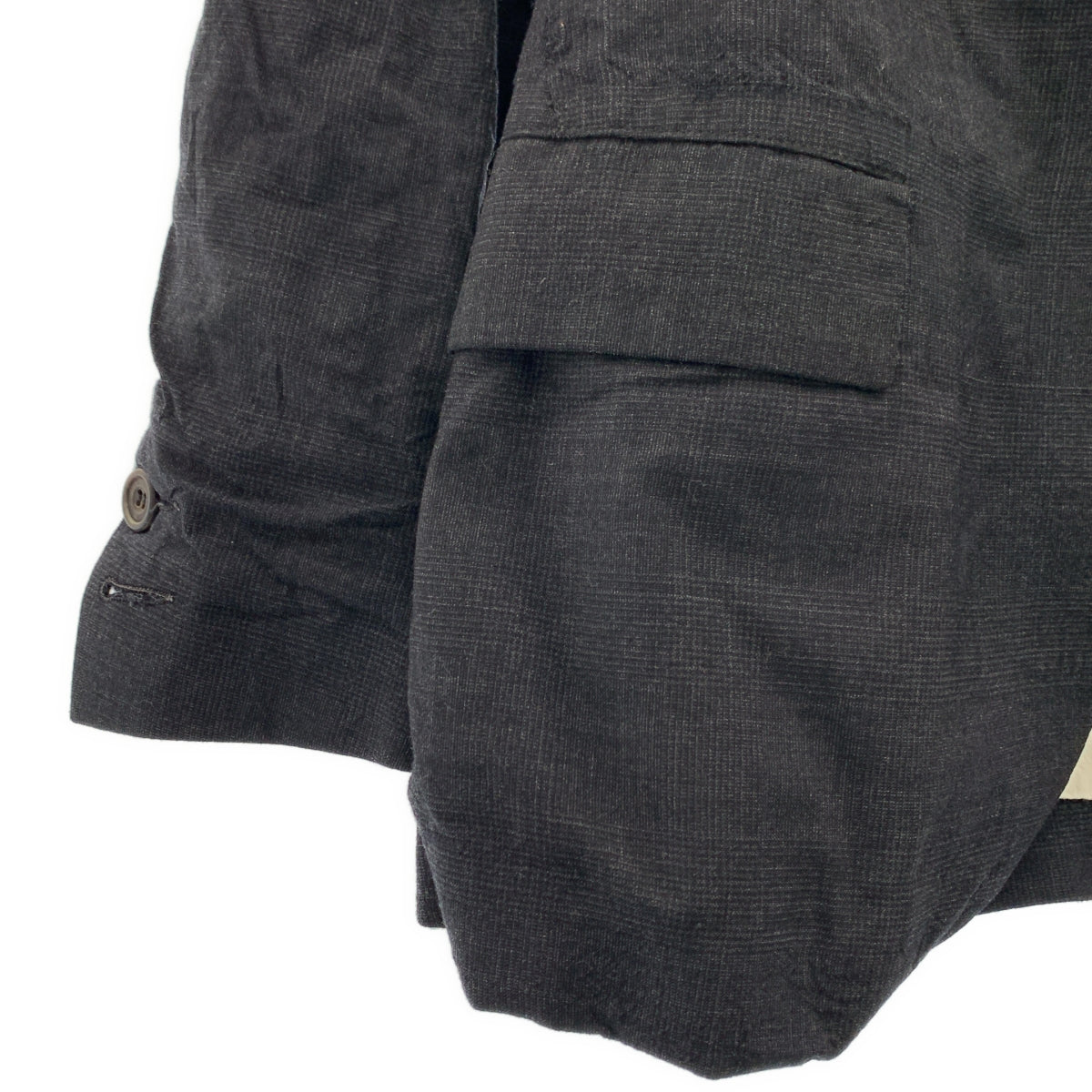 Paul Harnden / ポールハーデン | W.Blazer ウール カシミヤ チェック ブレザー ジャケット | M | レディース