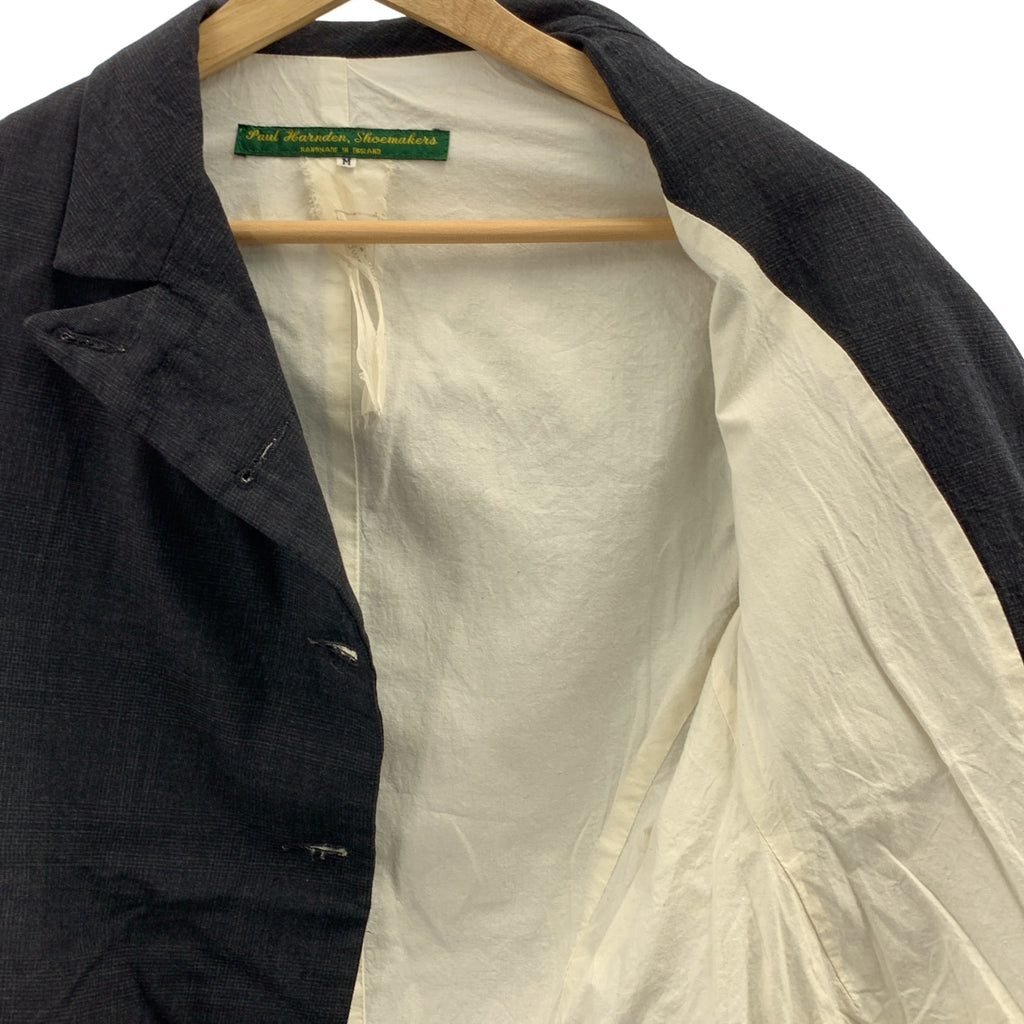 Paul Harnden / ポールハーデン | W.Blazer ウール カシミヤ チェック ブレザー ジャケット | M | レディース