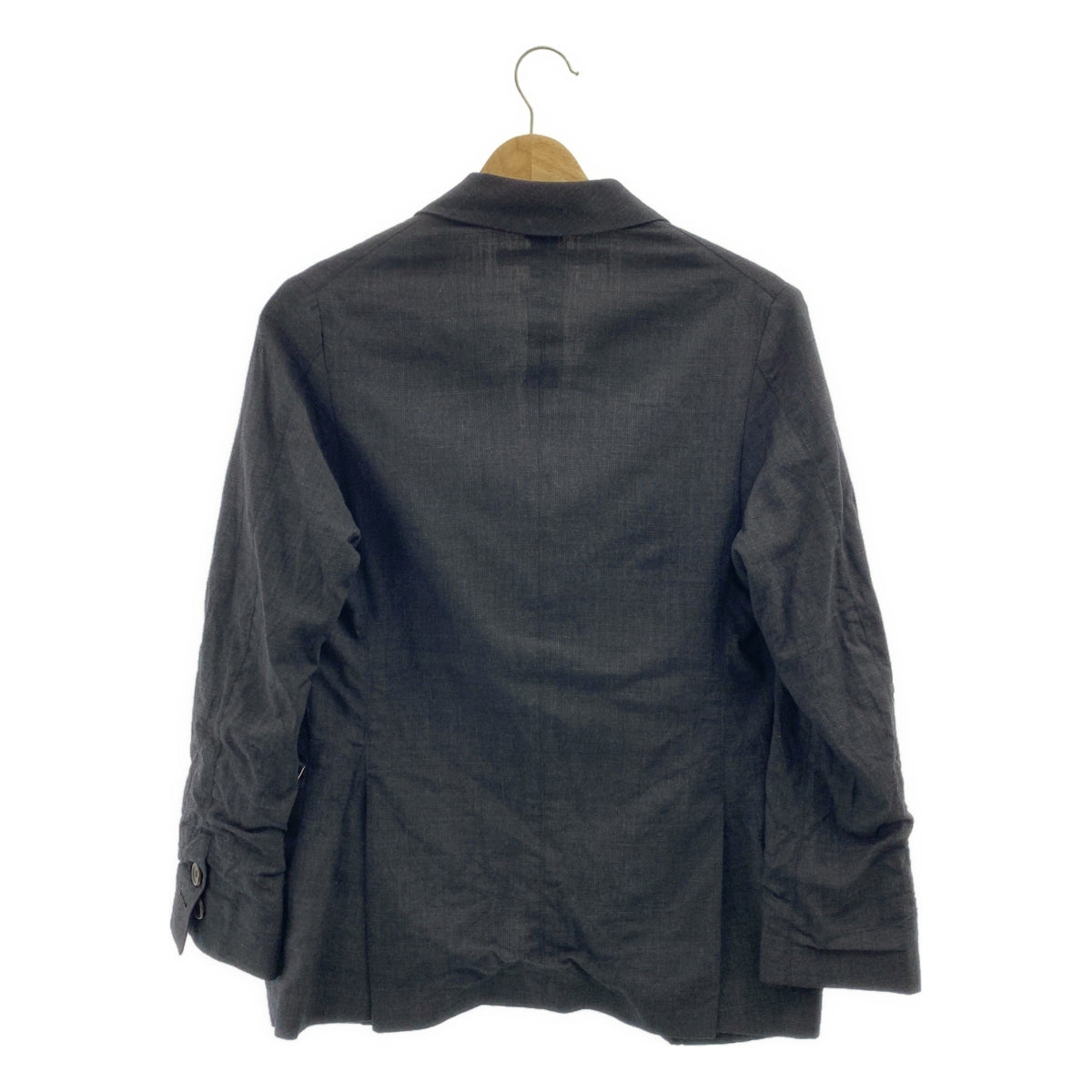 Paul Harnden / ポールハーデン | W.Blazer ウール カシミヤ チェック ブレザー ジャケット | M | レディース