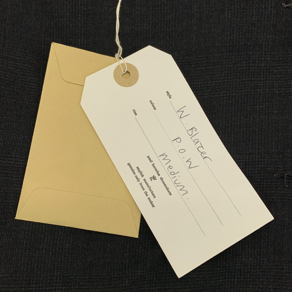 Paul Harnden / ポールハーデン | W.Blazer ウール カシミヤ チェック ブレザー ジャケット | M | レディース