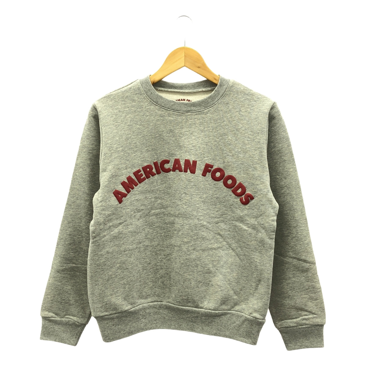RHC Ron Herman / アールエイチシーロンハーマン | × AmericanFoods / プリント スウェット プルオーバー | S | グレー | メンズ