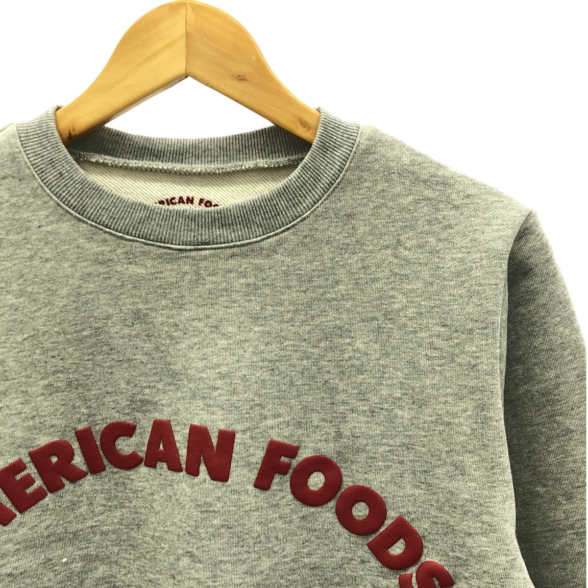RHC Ron Herman / アールエイチシーロンハーマン | × AmericanFoods / プリント スウェット プルオーバー | S | グレー | メンズ