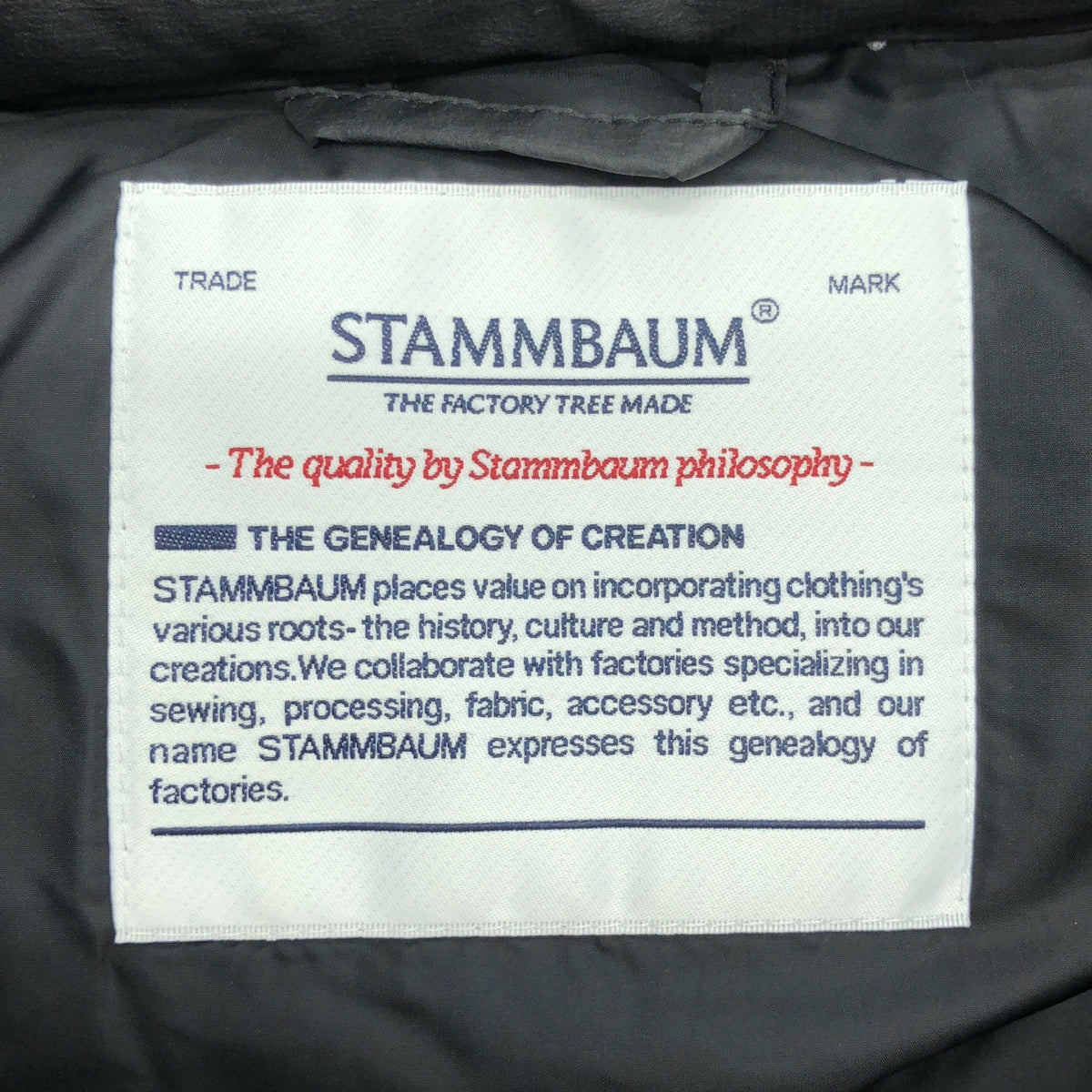L'Appartement / アパルトモン | STAMMBAUM シュタンバウム / DOWN VEST ダウンベスト | F | ブラック | レディース