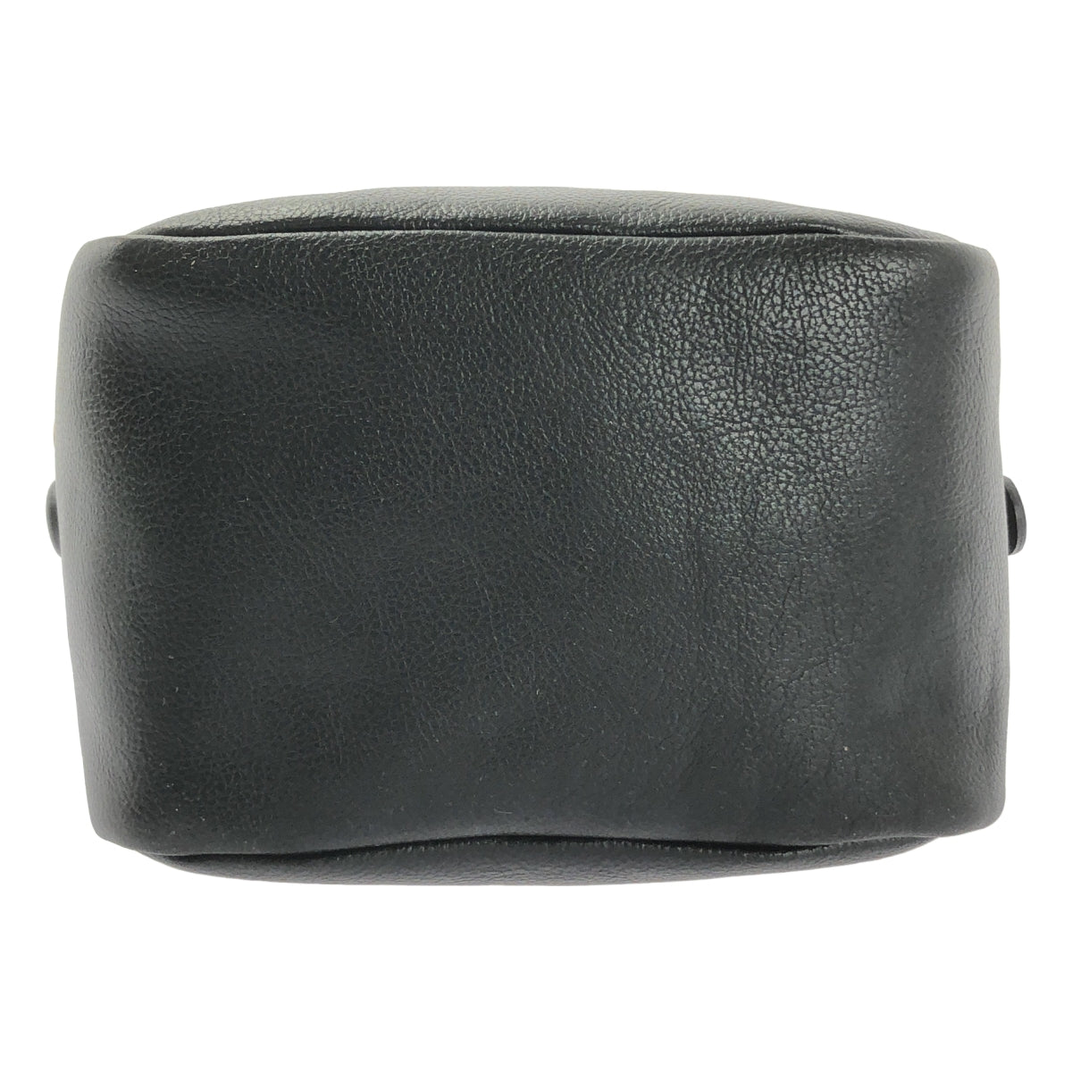 【미품】 IL BISONTE / 일비존테 | 가죽 스퀘어 핸드백 | 블랙 | 여성