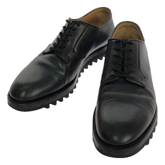 F.LLI. Giacometti | DERBY Shark Sole Plain Toe Shoes | 41 | NERO×AZZURRO | Men's