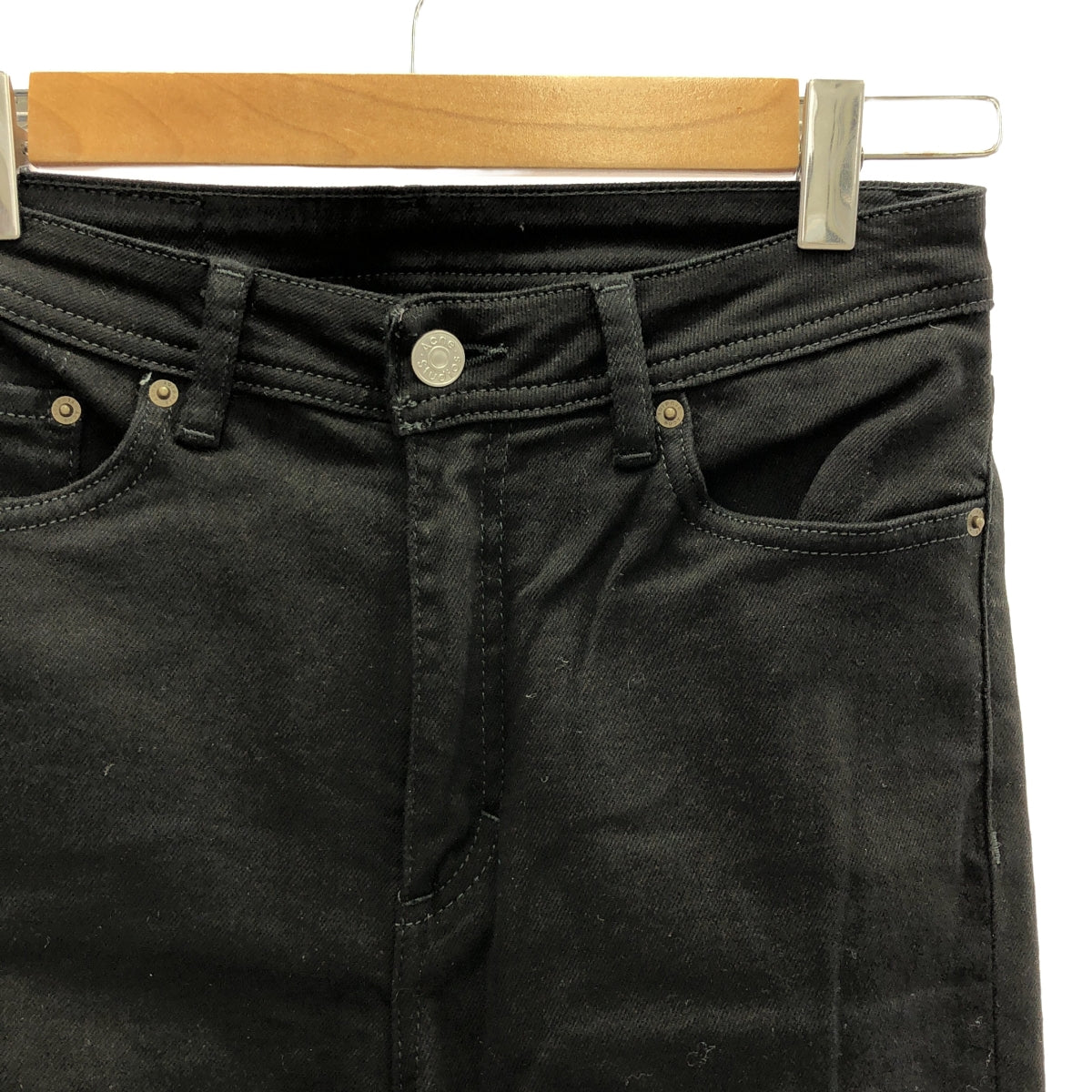 Acne Studios / アクネストゥディオズ | Peg Black スキニーパンツ | ブラック | レディース