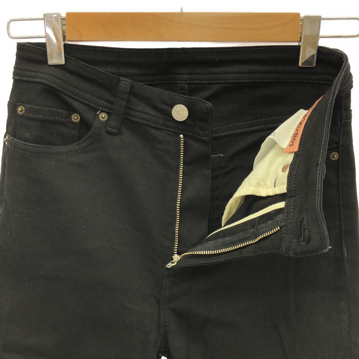 Acne Studios / アクネストゥディオズ | Peg Black スキニーパンツ | ブラック | レディース