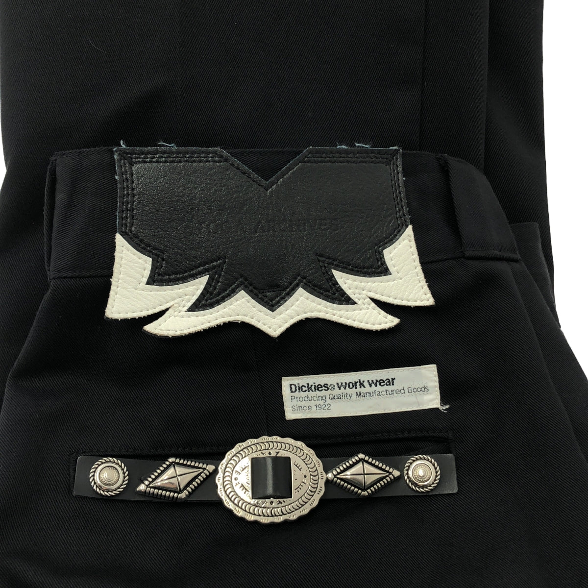 TOGA PULLA / Toga Pulla | × Dickies Concho 工裝喇叭褲 | 38 | 黑色 | 女款