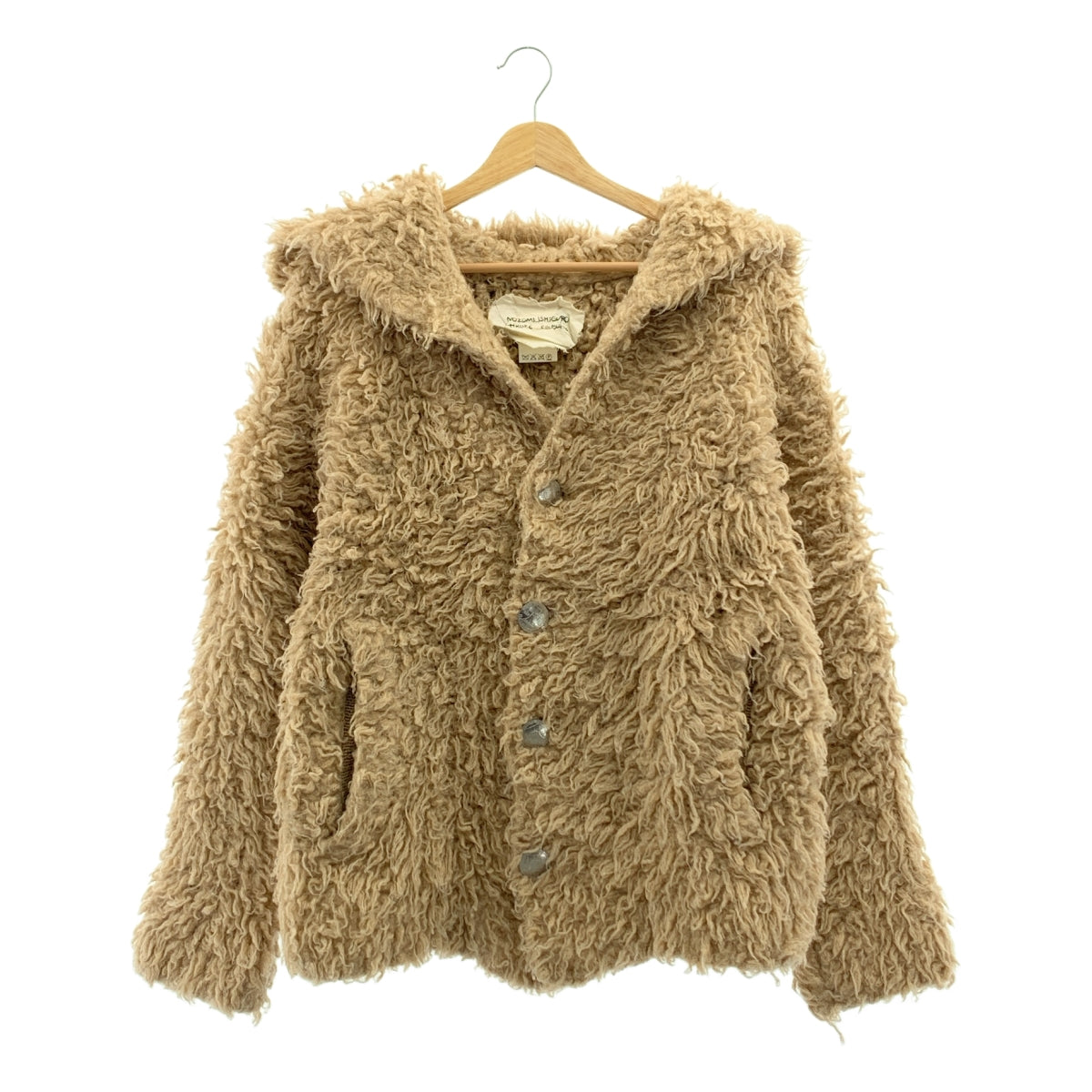 NOZOMI ISHIGURO / ノゾミイシグロ | コインボタン ボアジャケット | S | レディース