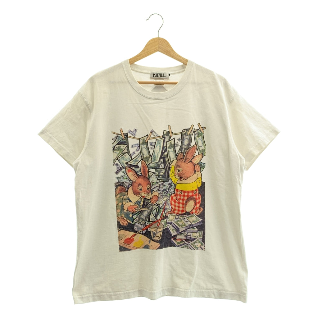 KIDILL | 趣味金錢兔子印花上衣 | F 碼 | 男款