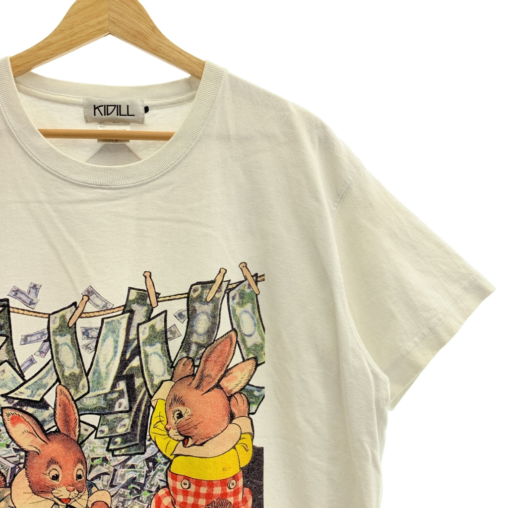 KIDILL | 趣味金錢兔子印花上衣 | F 碼 | 男款