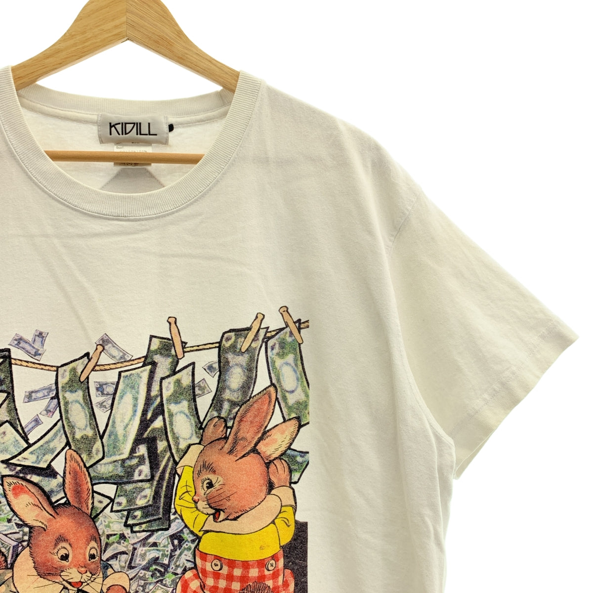 KIDILL | 趣味金錢兔子印花上衣 | F 碼 | 男款