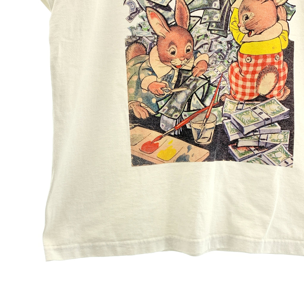 KIDILL | 趣味金錢兔子印花上衣 | F 碼 | 男款