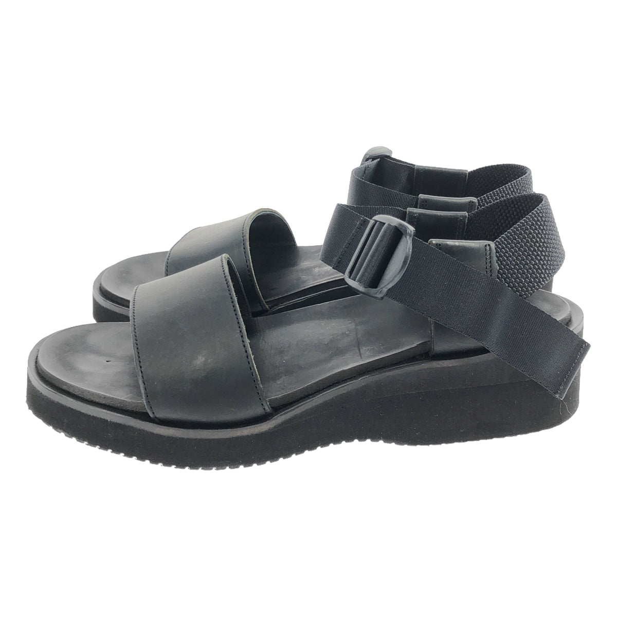 FOOTWORKS | Leather Sandal | Strap Leather Sandal | 22 | Women's