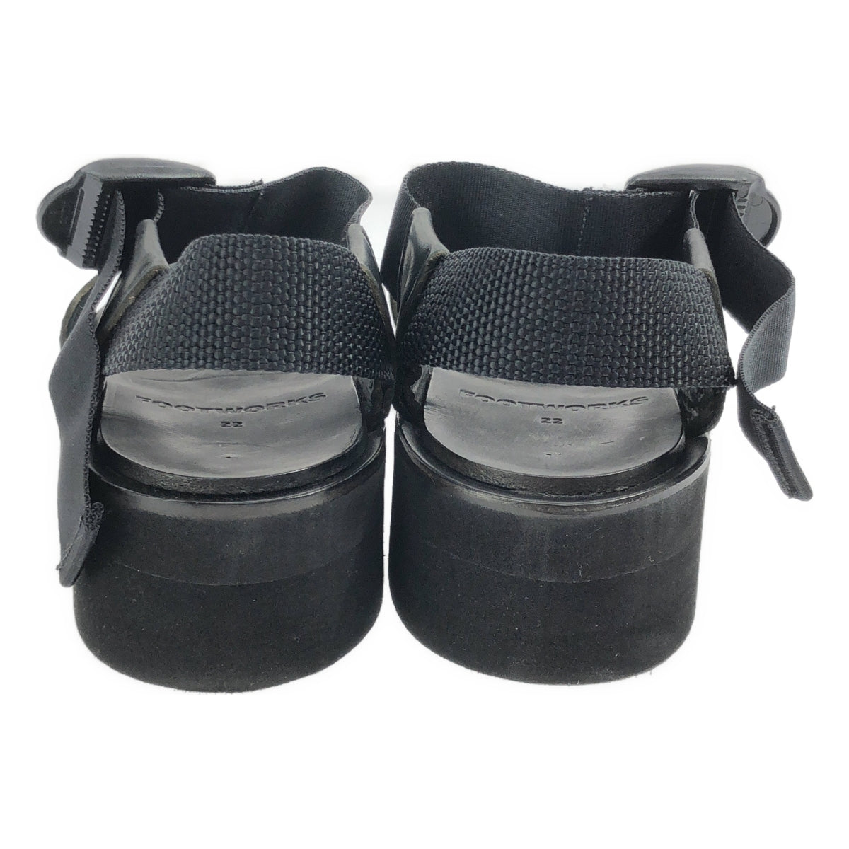 FOOTWORKS | Leather Sandal | Strap Leather Sandal | 22 | Women's