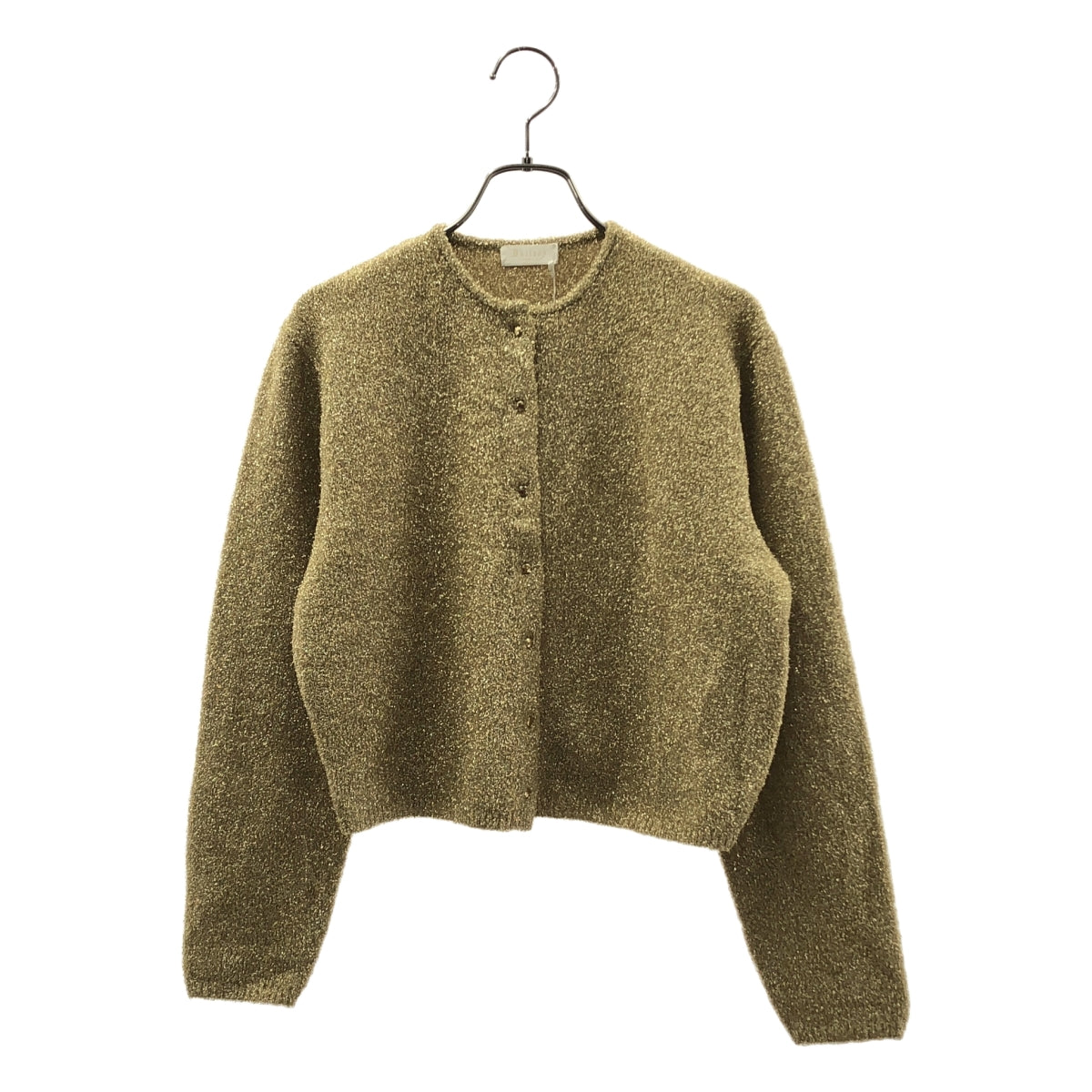 【成色極佳】Tomorrowland BALLSEY | 亮面金屬圓領開襟衫 | S碼 | 金色 | 女款