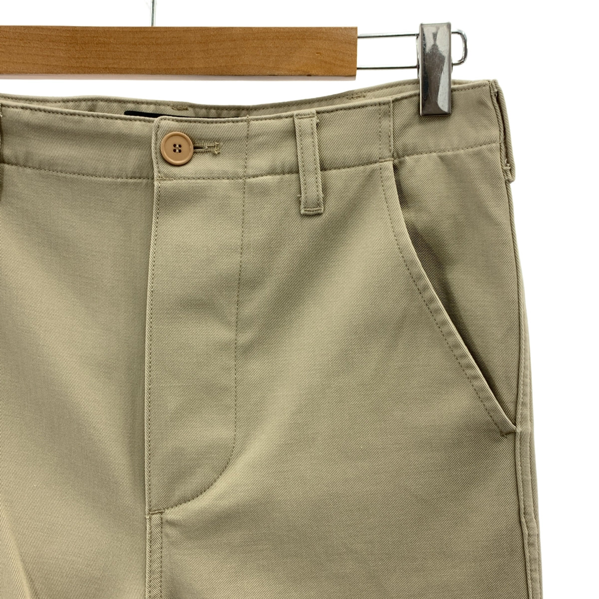 BALENCIAGA / バレンシアガ | Utility Slim Leg Pants ユーティリティースリムレッグパンツ | 44 | ベージュ | メンズ