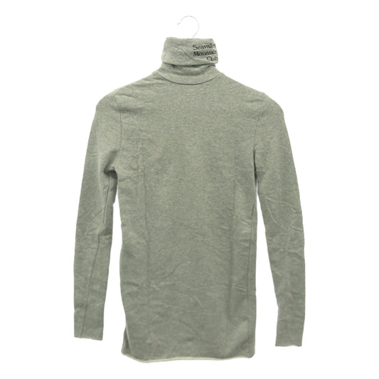 SEA / シー | SEAVALLEY MOUNTAIN CLUB TURTLE NECK TOP 刺しゅう タートルネック トップ | F | レディース