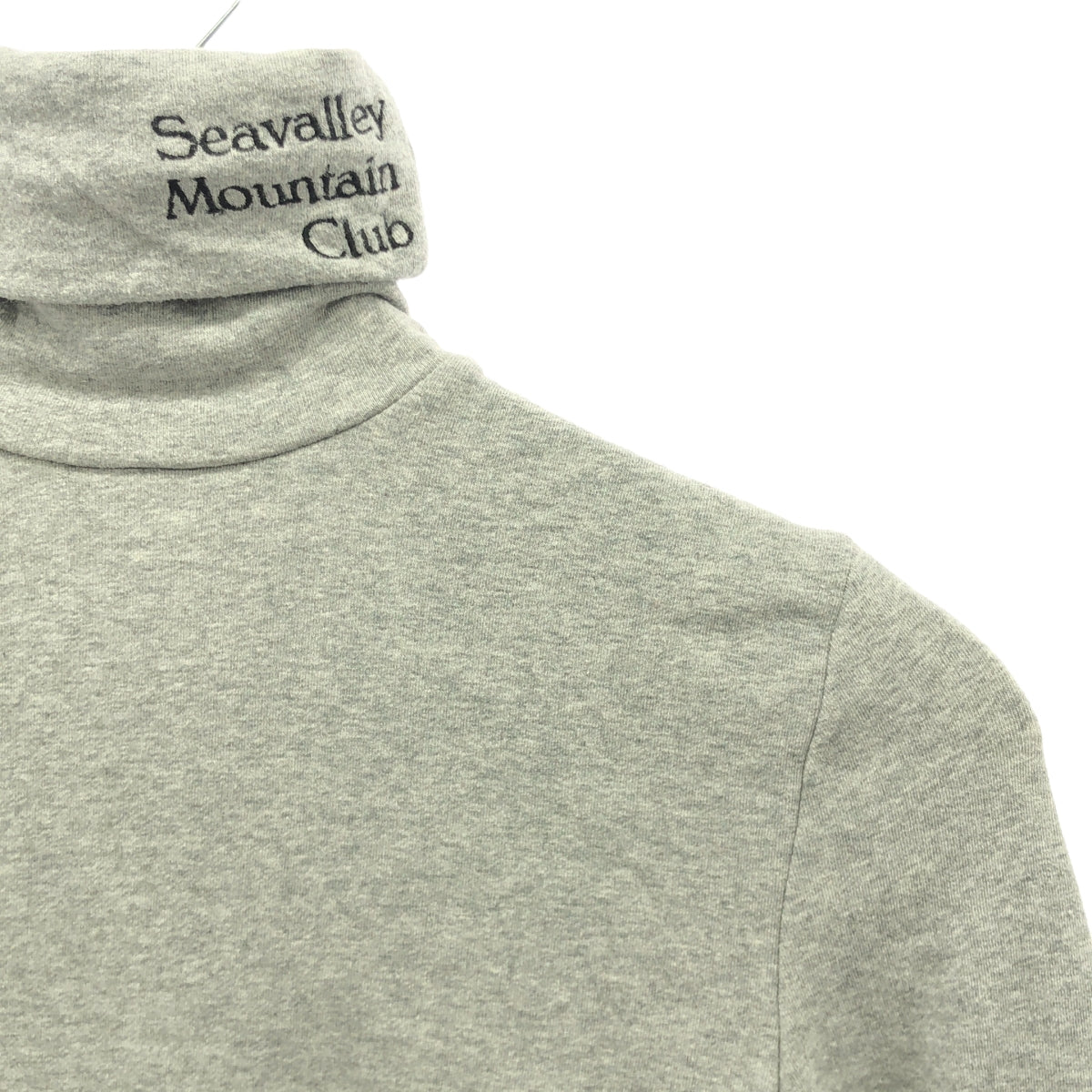 SEA / シー | SEAVALLEY MOUNTAIN CLUB TURTLE NECK TOP 刺しゅう タートルネック トップ | F | レディース