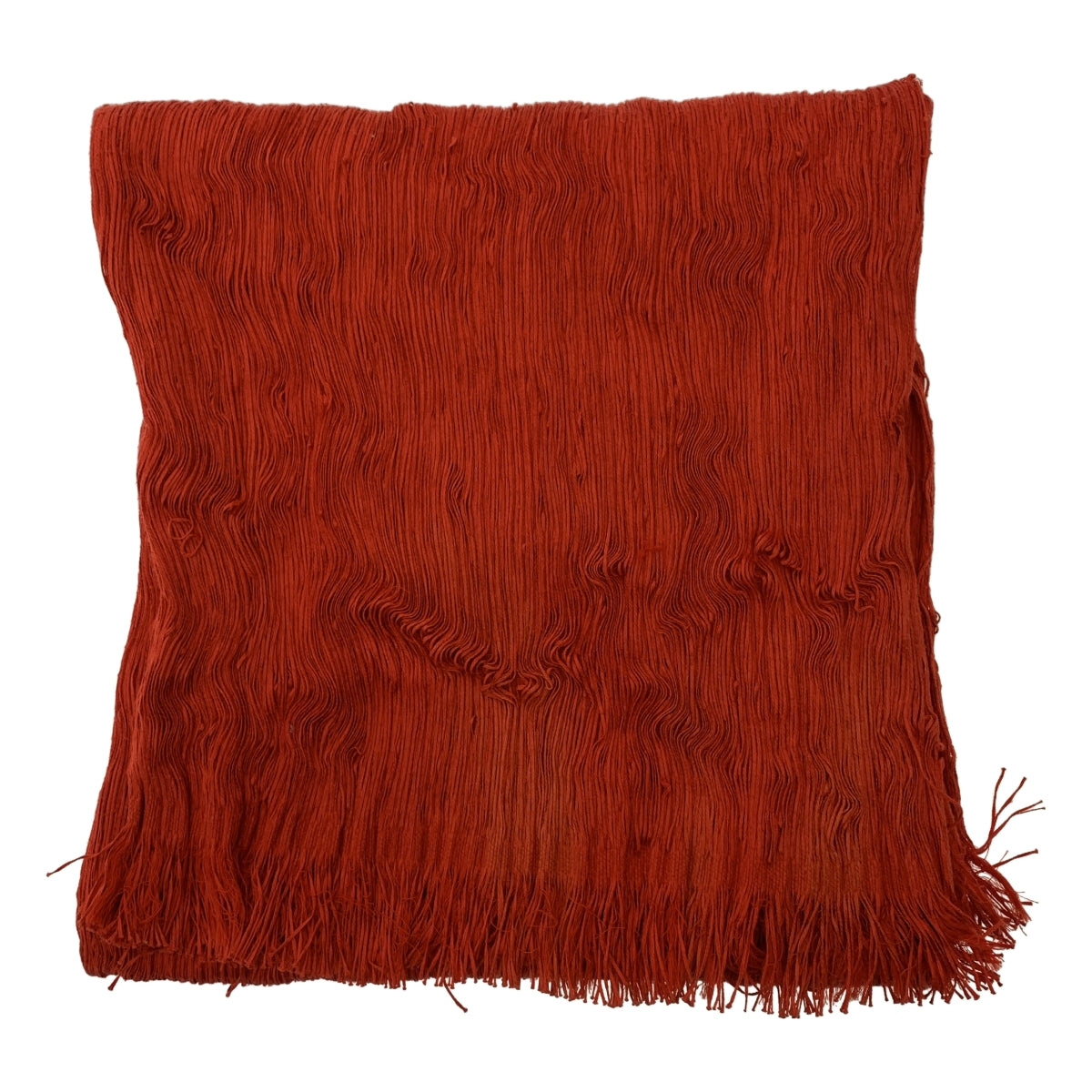 ISSEY MIYAKE / イッセイミヤケ | 大判 フリンジ ストール |