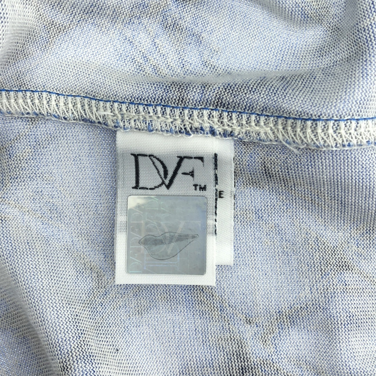 DIANE VON FURSTENBERG / ダイアンフォンファステンバーグ | NOLLIE / スネーク柄 シルク ラップワンピース | 10 | ブルー | レディース