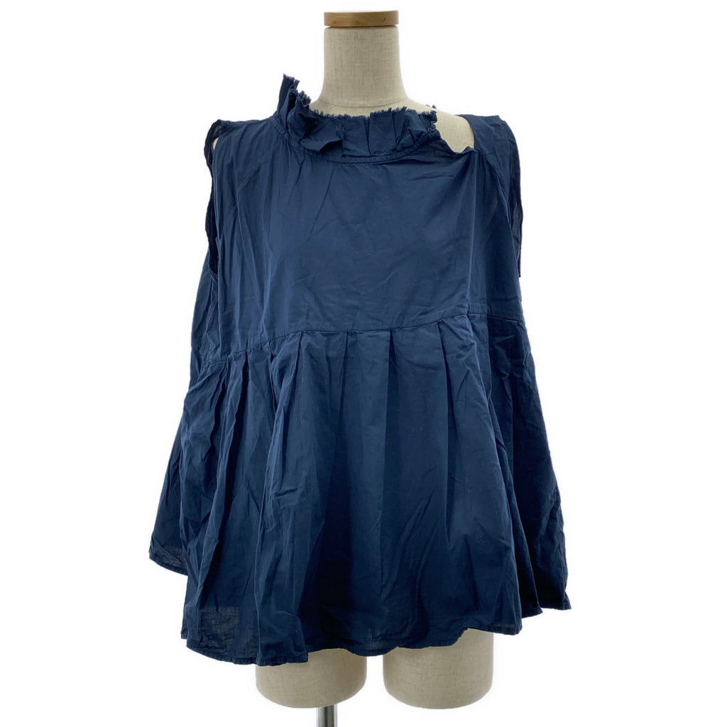 DANIELA GREGIS | 荷葉邊領與口袋寬鬆襯衫 | F | 女款