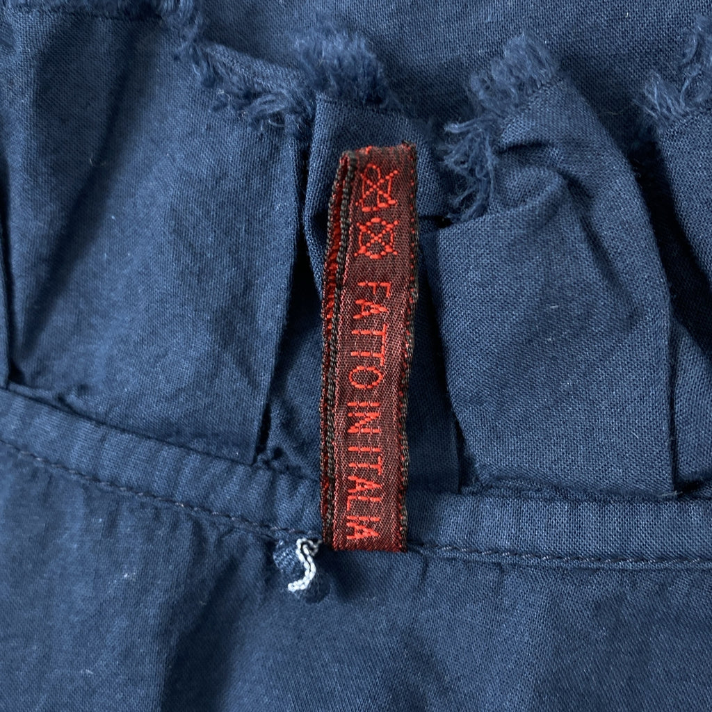 DANIELA GREGIS | 荷葉邊領與口袋寬鬆襯衫 | F | 女款