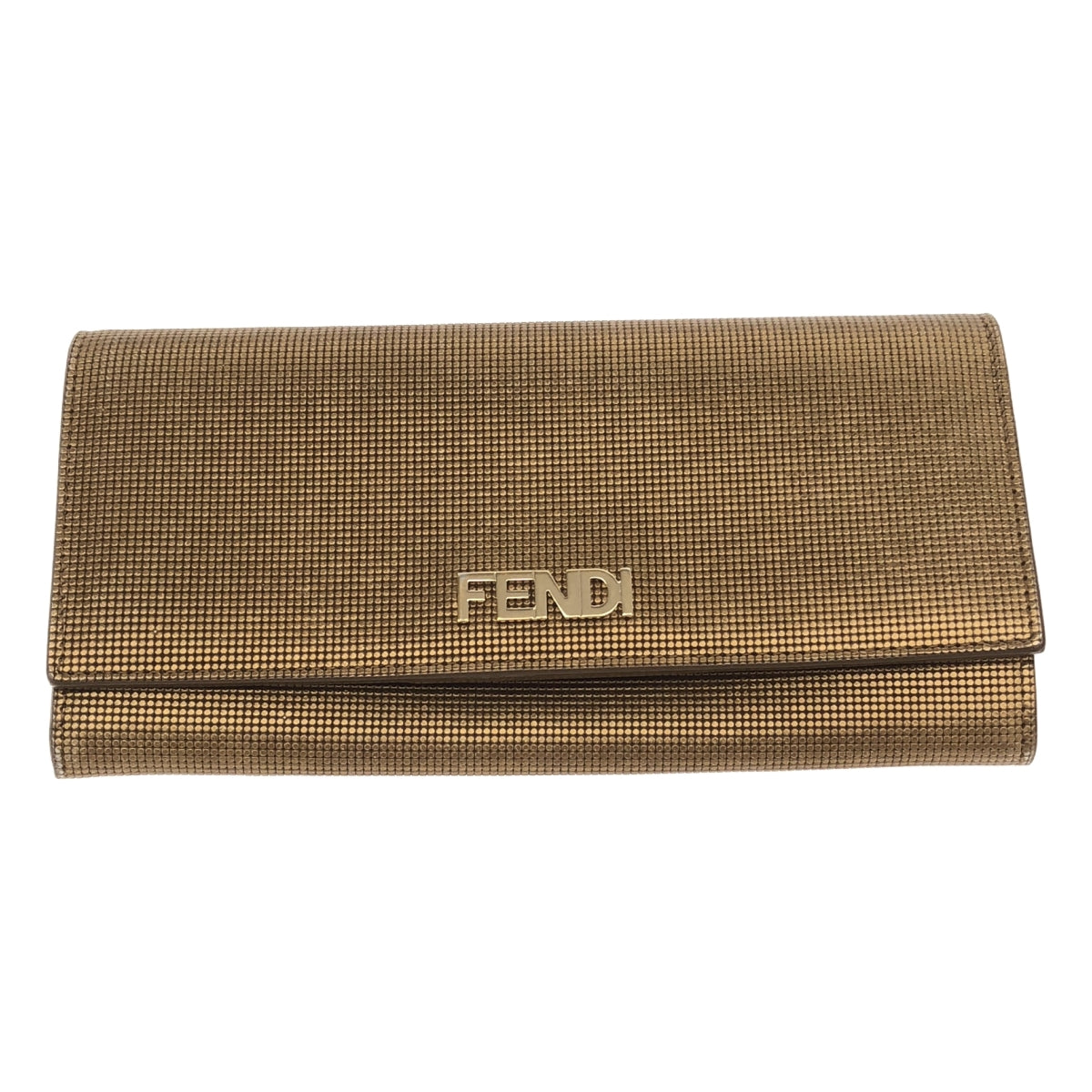 FENDI | 皮革皮夾 | 金色 | 女士