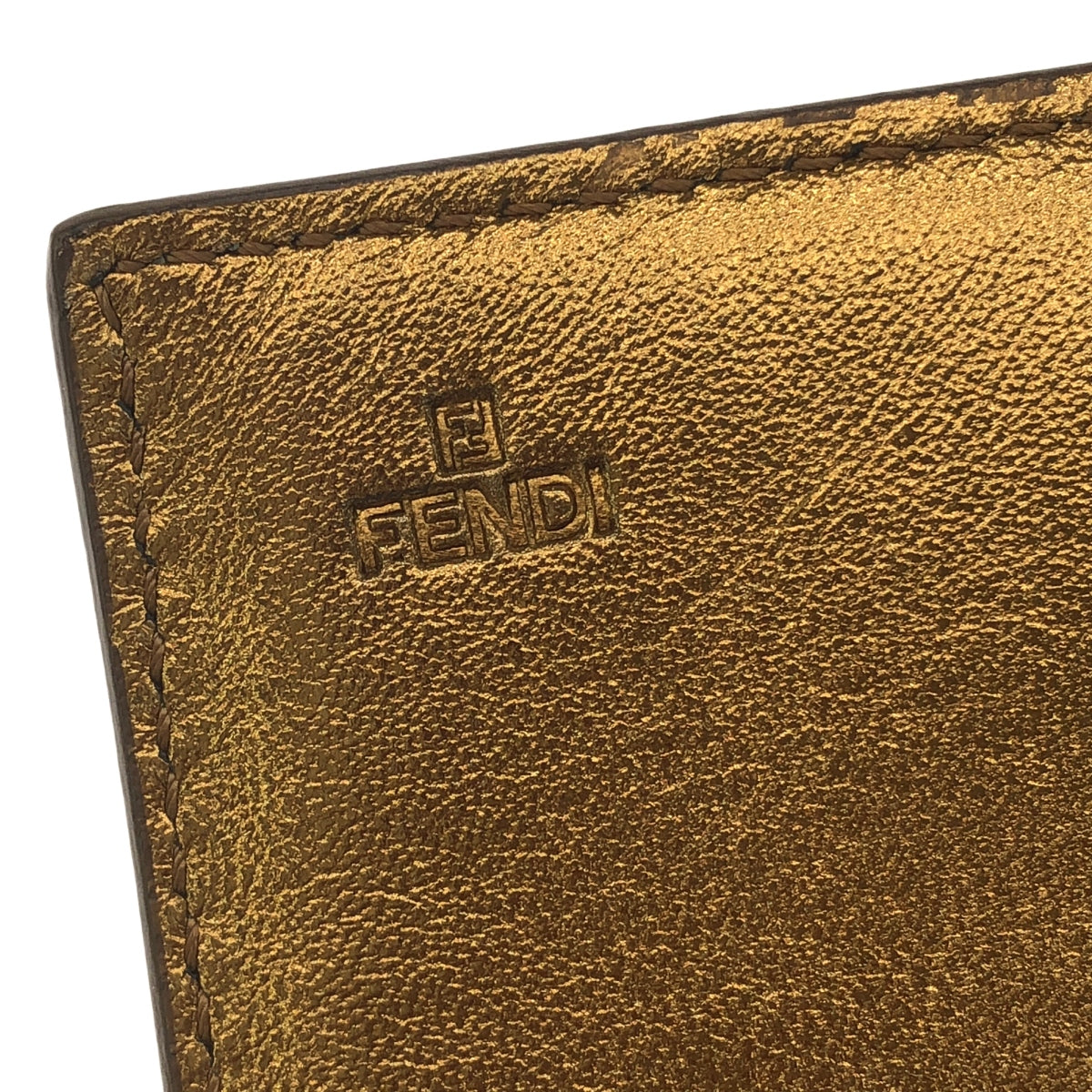 FENDI | 皮革皮夾 | 金色 | 女士