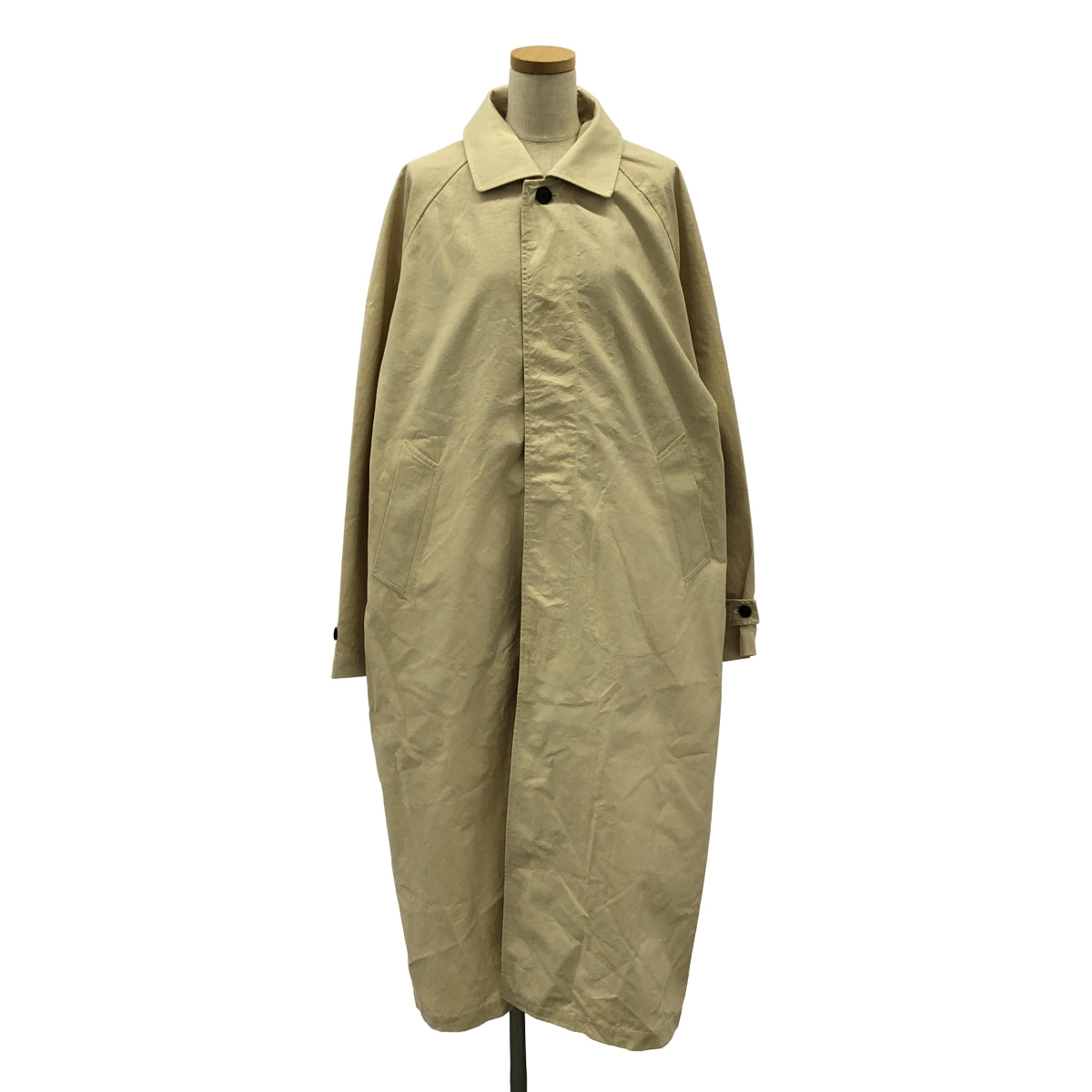 kagure / かぐれ | 2025SS | コットン ステンカラー コート | 2 | IVORY | レディース