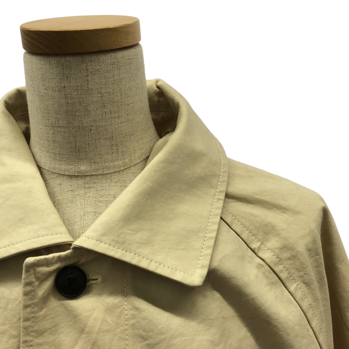 kagure / かぐれ | 2025SS | コットン ステンカラー コート | 2 | IVORY | レディース