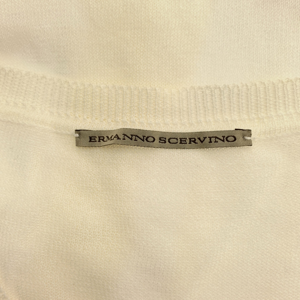 埃爾曼諾·塞維諾 |棉質蕾絲圓領開襟衫| SHOPBOP尺寸 44 |