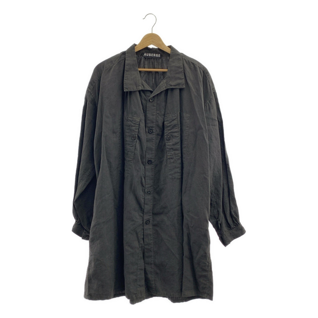 AUBERGE / オーベルジュ | CHERBOURG リネン スモック コート | 40 | メンズ