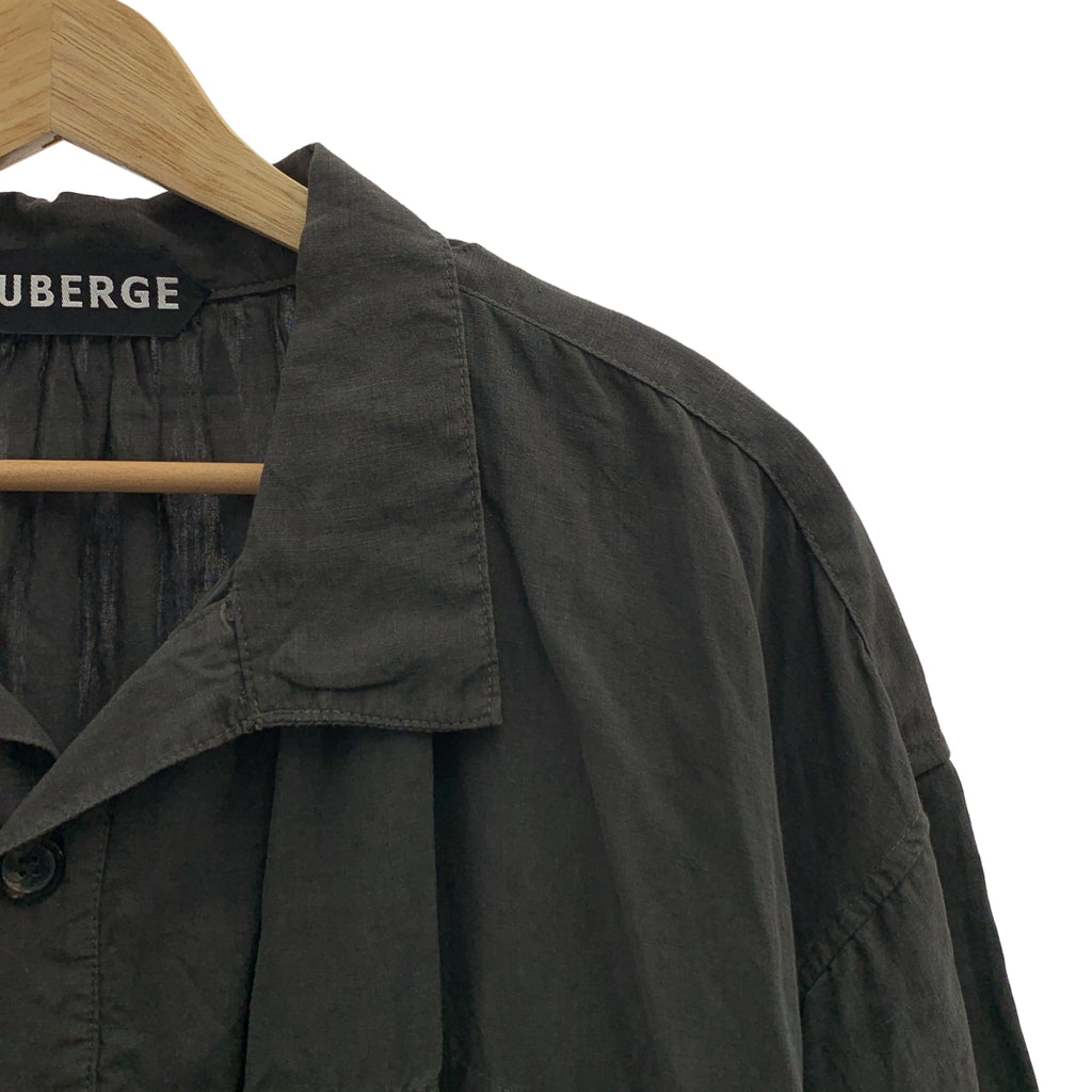 AUBERGE / オーベルジュ | CHERBOURG リネン スモック コート | 40 | メンズ