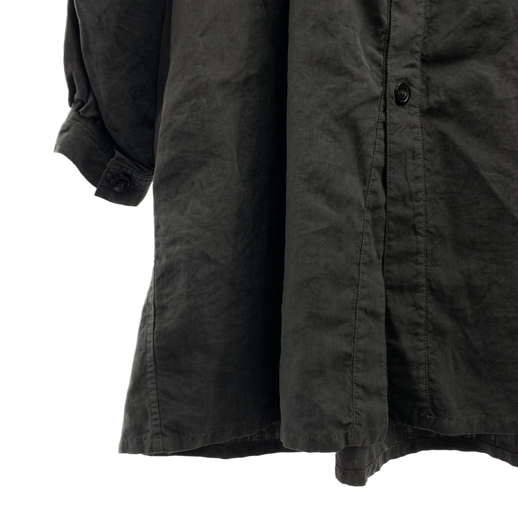 AUBERGE / オーベルジュ | CHERBOURG リネン スモック コート | 40 | メンズ