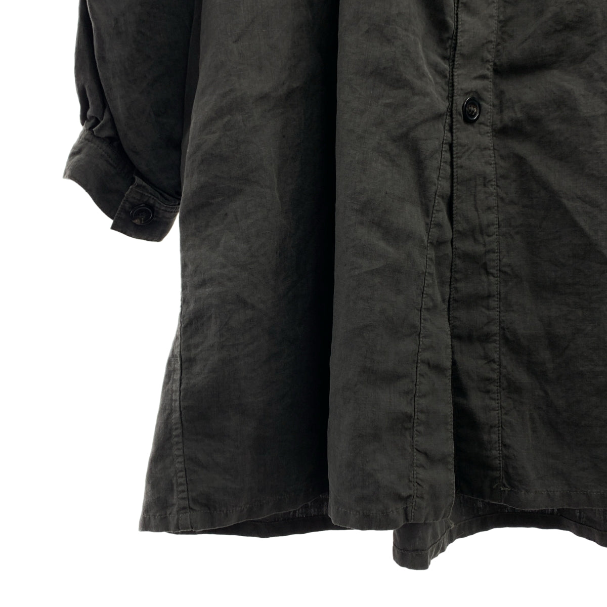 AUBERGE / オーベルジュ | CHERBOURG リネン スモック コート | 40 | メンズ