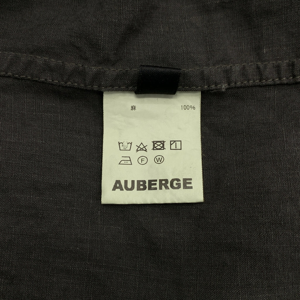 AUBERGE / オーベルジュ | CHERBOURG リネン スモック コート | 40 | メンズ