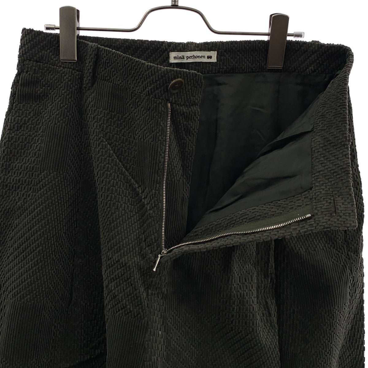 米娜·佩爾霍寧 / 米娜·佩爾霍寧 | 米娜·佩爾霍寧土地拼圖褶邊錐形褲|尺寸 40 |女性的