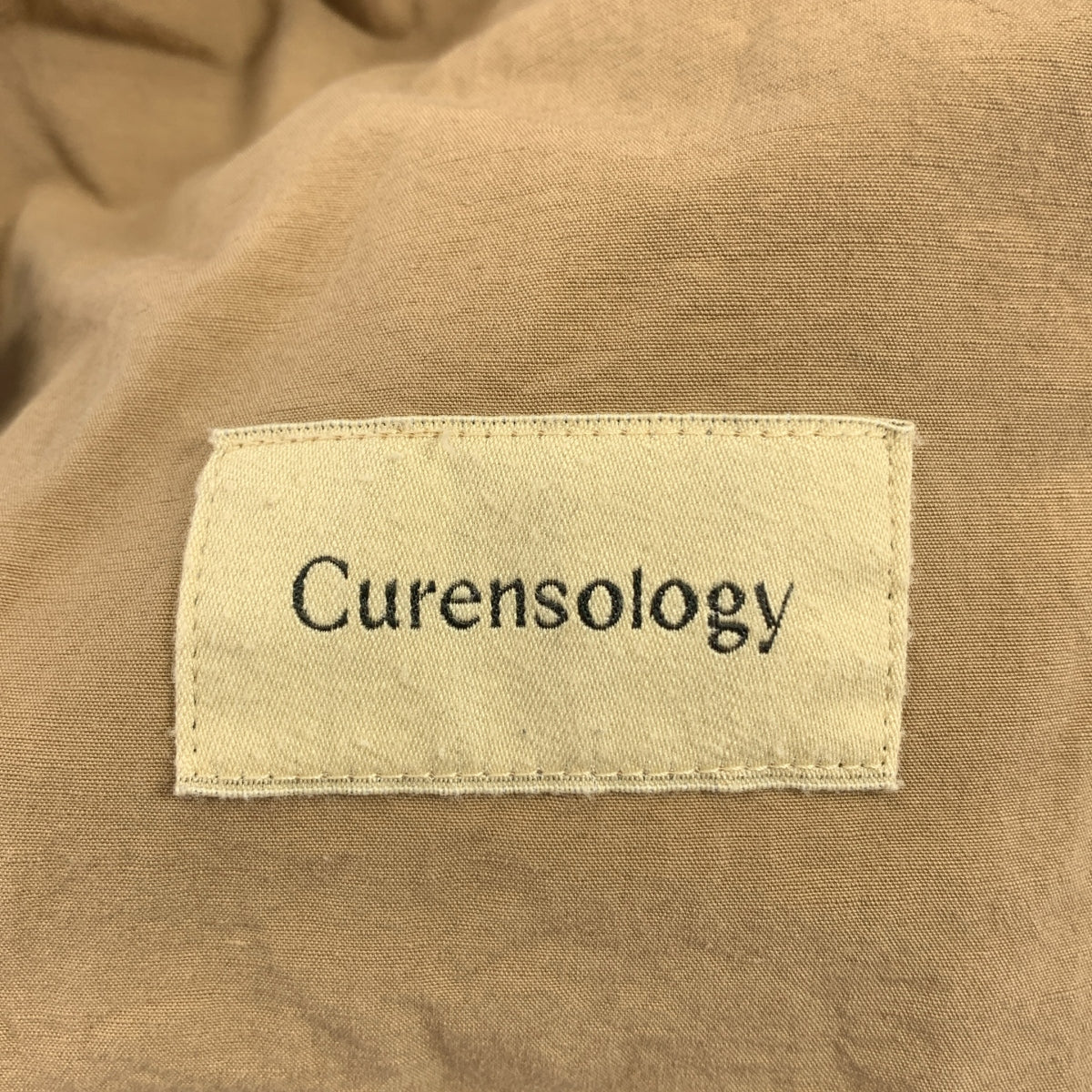 Curensology / 카렌솔로지 | 코튼 린넨 로스트 팬츠 | F |