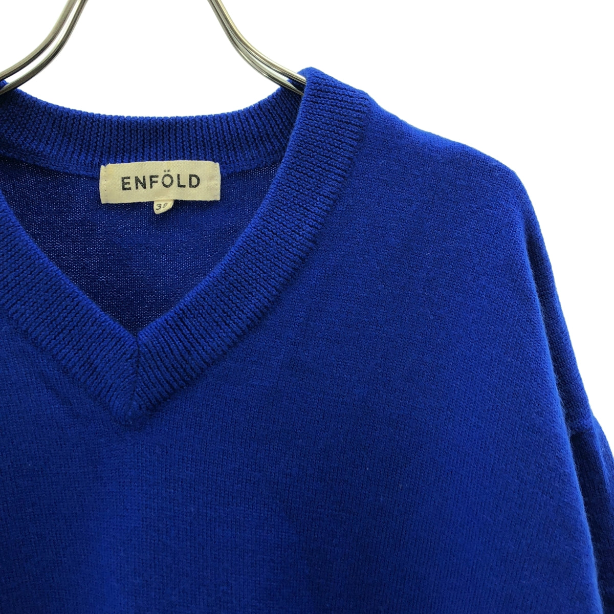 ENFOLD | 美利奴羊毛V領套頭針織衫 | 尺寸38 | 女款