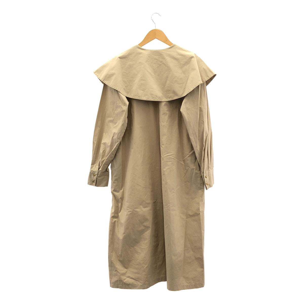 madder madder / マダマダ | lamp dress ケープカラー ロングワンピース | ベージュ | レディース