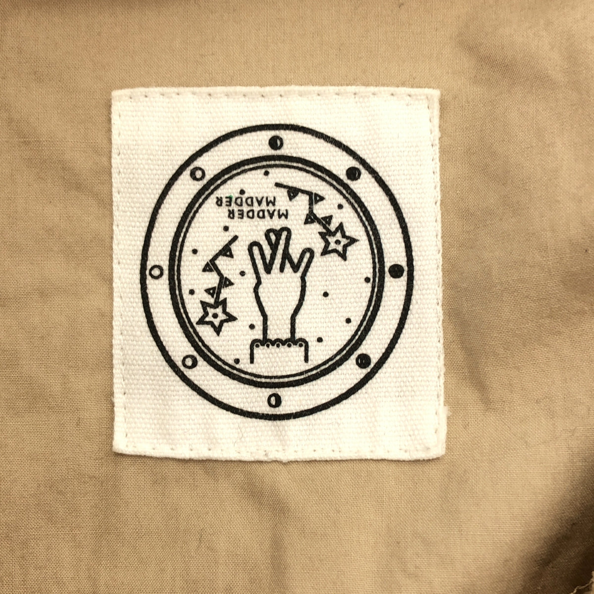 madder madder / マダマダ | lamp dress ケープカラー ロングワンピース | ベージュ | レディース