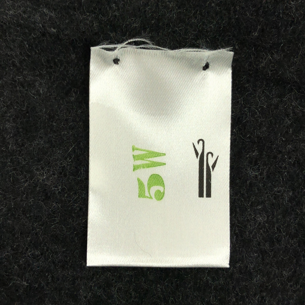 MOTHER HAND ARTISAN / マザーハンドアルチザン | LEUVEN ルーヴァン ウール アンゴラ Vネック ワイドニット | 5 | メンズ