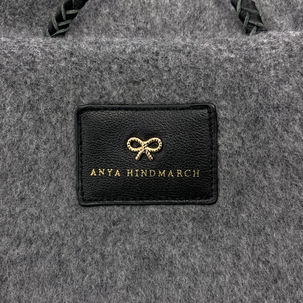 ANYA HINDMARCH / 아니야하인드마치 | 울 턴록 롱 코트 | M | 여성