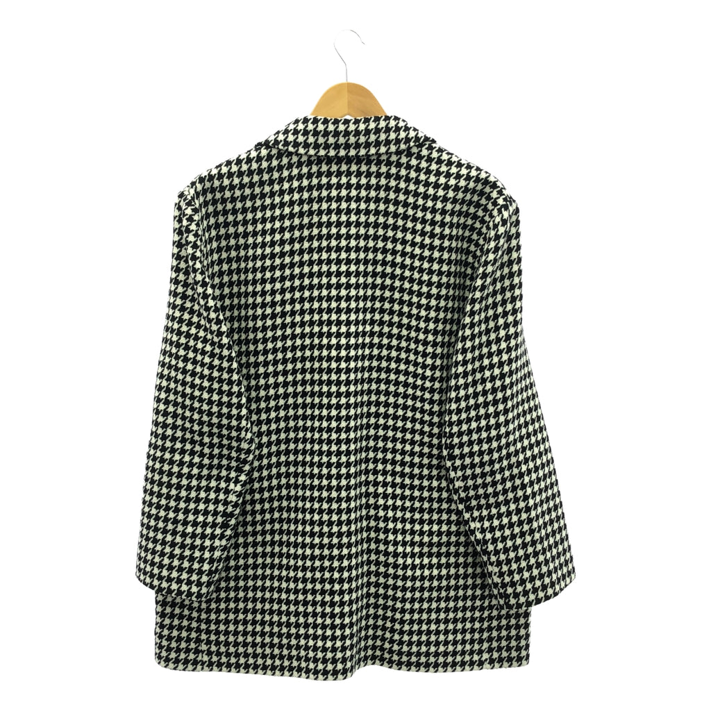 Max Mara / 맥스 마라 | 울 치조 격자 테일러드 재킷 | 38 | 여성