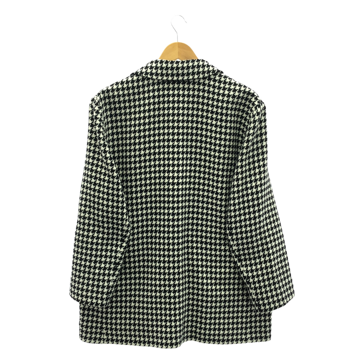 Max Mara / 맥스 마라 | 울 치조 격자 테일러드 재킷 | 38 | 여성