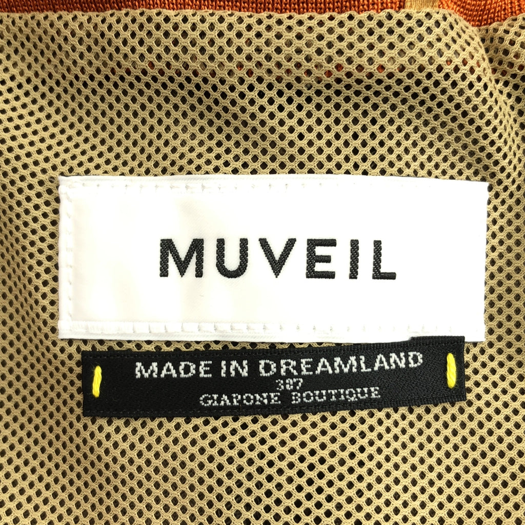 MUVEIL / 뮤베일 | 벨벳 레오파드 총 무늬 리본 레이스 스커트 / 메쉬 총 안감 | 38 |